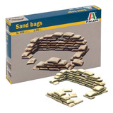Acessórios P Diorama Sand Bags Kit Italeri 1 35 0406