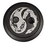 Acessórios Pedra De Tinta De Caligrafia Chinesa 4 Polegadas Padrão De Dragão Caligrafia Pedra De Tinta Natural Placa De Moagem Pedra Com Capa Para Estudante Escrevendo Tinta E
