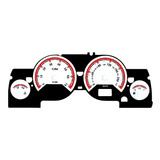 Acetato Mostrador Painel Gm Astra Zafira Gsi Vermelho