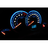 Acetato Painel Gm Corsa Meriva Montana Azul 03 Á 013 3 Leds