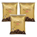 Achocolatado Em Pó Alpino Nestlé 1kg Kit 3 Pacotes