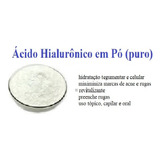 Acido Hialuronico Puro Em Pó 15 Gramas Faça Voce Mesmo