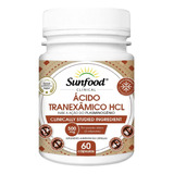 Acido Tranexamico 60 Caps Sunfood Promoção