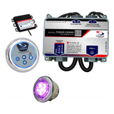 Acionador Digital Banheira Motobomba Finger Cromo 1 Spot