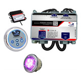 Acionador Digital Finger Cromo Banheira Motobomba 1 Spot