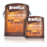 Aço Corten Kit Efeito Ferrugem Base 900ml Efeito 225ml