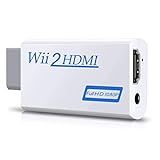 Acogedor Conversor Wii Para HDMI Adaptador Wii HDMI Wii2HDMI Conversor De Aprimoramento 720P 1080P HDMI E Saída De áudio De Vídeo De 3 5 Mm Suporta Todos Os Modos De Exibição Wii