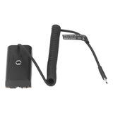 Acoplador De Adaptador Dc De Bateria Fictícia Tipo C Para Np