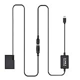 Acoplador Dr E18 Dc Cabo USB Tipo C PD Para DR E18 Bateria Fictícia DC Acoplador LP E17 Substituição Para 750D 760D T6S 77D 800D 200D Rebel SL2
