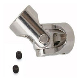 Acoplador Junta Aço 6mm Eixo Motor Modelismo Mini Cardan Rc