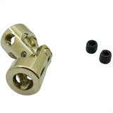 Acoplador Junta Aço 6mm Modelismo Mini Cardan Eixo Motor Rc