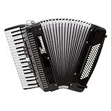 Acordeon 80 Baixos 37 Teclas TA 8009 Preto Thommasi