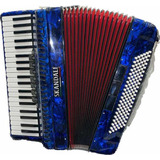 Acordeon sanfona 120 Baixos Skandali Nova