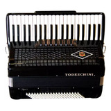 Acordeon Todeschini Yw827 Preto 41 Teclas E 120 Baixos Bag
