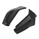 Acouto Motocicleta Painéis Laterais ABS Preto Par De Painéis Laterais Carenagem Substituição Da Tampa Para YZF R1 1998 2001 Tampa Da Guarda Da Motocicleta Tampa Lateral Da