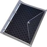 ACP Fichário Caderno Argolado A4 Color Com Capa Acp Bloco 96F Cor Preto