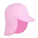 Acqua Di Mare Chapéu Bebê Proteção UV 50 Boné Bebê Várias Estampas Rosa Liso 