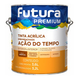 Acrílica Emborrachada Ação Do Tempo Futura 1 Tons Claro 3 6l