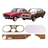 Acrílico Adesivo Painel Madeira Chevette Tubarão 73 82 Kit