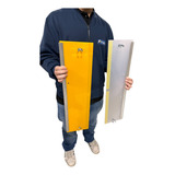 Acrílico Amarelo Martelinho De Ouro 63x16 Sem Furos Sem Nada