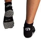 Acte Meia De Hidroginástica Antiderrapante F15 PC Preto E Cinza