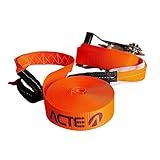 Acte Slackline 10 Metros T123 Laranja