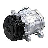ACTECMAX Compressor A C Universal 6PK AC Embreagem 12V Substitui Sanden 7B10 OE 7176 Para R134a