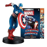 Action Figure Marvel Capitão America Factfiles