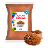 Açúcar Mascavo 100 Orgânico Natural Genuíno 1kg Premium