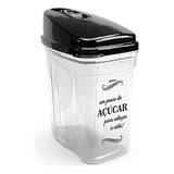 Açucareiro Com Tampa Multiuso Plástico 836ml Nitron Cor Transparente