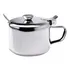 Açucareiro Inox Metálico Com Colher Kehome 300ml Ref: 5210 Cor Prateado