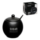 Açucareiro Porcelana 350ml Manhathan Preto