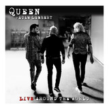 adam lambert-adam lambert Cd Queen Adam Lambert Live Around The World Cd Lacrado