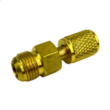 Adaptador 1 4 F X 3 8 M Para Mangueira Vacuo Refrigeração