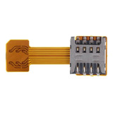 Adaptador 2 Chip Celular Tipo Hibrido Sim Magic Card Dual