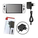 Adaptador AC Original Compátivel Para Nintendo Switch Fonte Carregador Tipo C Para Switch V1 V2 OLED E Lite 1 5m De Cabo
