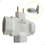 Adaptador Articulado Plug Benjamin T Tomada Selo 10a