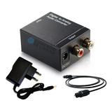 Adaptador Audio Optico Para Rca Conversor