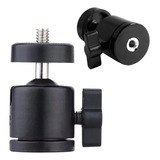 Adaptador Ballhead Para Tripe Ring Light Pedestal 1 4 Ou 3 8