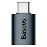 Adaptador Baseus Type C Otg 10gbps Para Usb 3 1 Azul