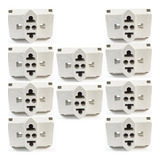 Adaptador Benjamin T De Tomada Kit 10 Peças Pino Plug 10 20a