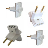 Adaptador Benjamin T De Tomada Kit 100 Peças Plug Pino Tê