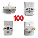 Adaptador Benjamin T De Tomada Kit 100 Peças Plug Pino Tê