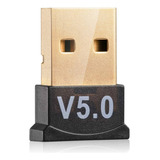 Adaptador Bluetooth Conector Pc Dongle Usb Fone Ouvido 5 0