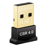 Adaptador Bluetooth Usb 4 0 Csr Computador Pc Videoo Game
