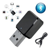 Adaptador Bluetooth Usb Musica Receptor P2 Chamada Som Carro