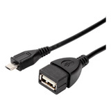 Adaptador Cabo Otg V8 Usb Compatível Com Samsung