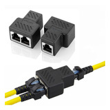 Adaptador Cabo Rede Extensor Duplicador Rj45