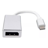Adaptador Cabo Usb Tipo C Thunderbolt 3 P Displayport Fêmea