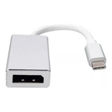 Adaptador Cabo Usb Tipo C Thunderbolt 3 P Displayport Fêmea